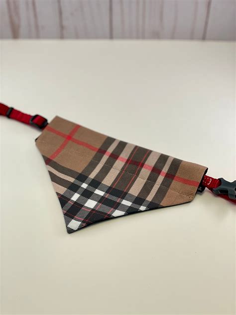 burberry print dog bandana|burberry pet collar.